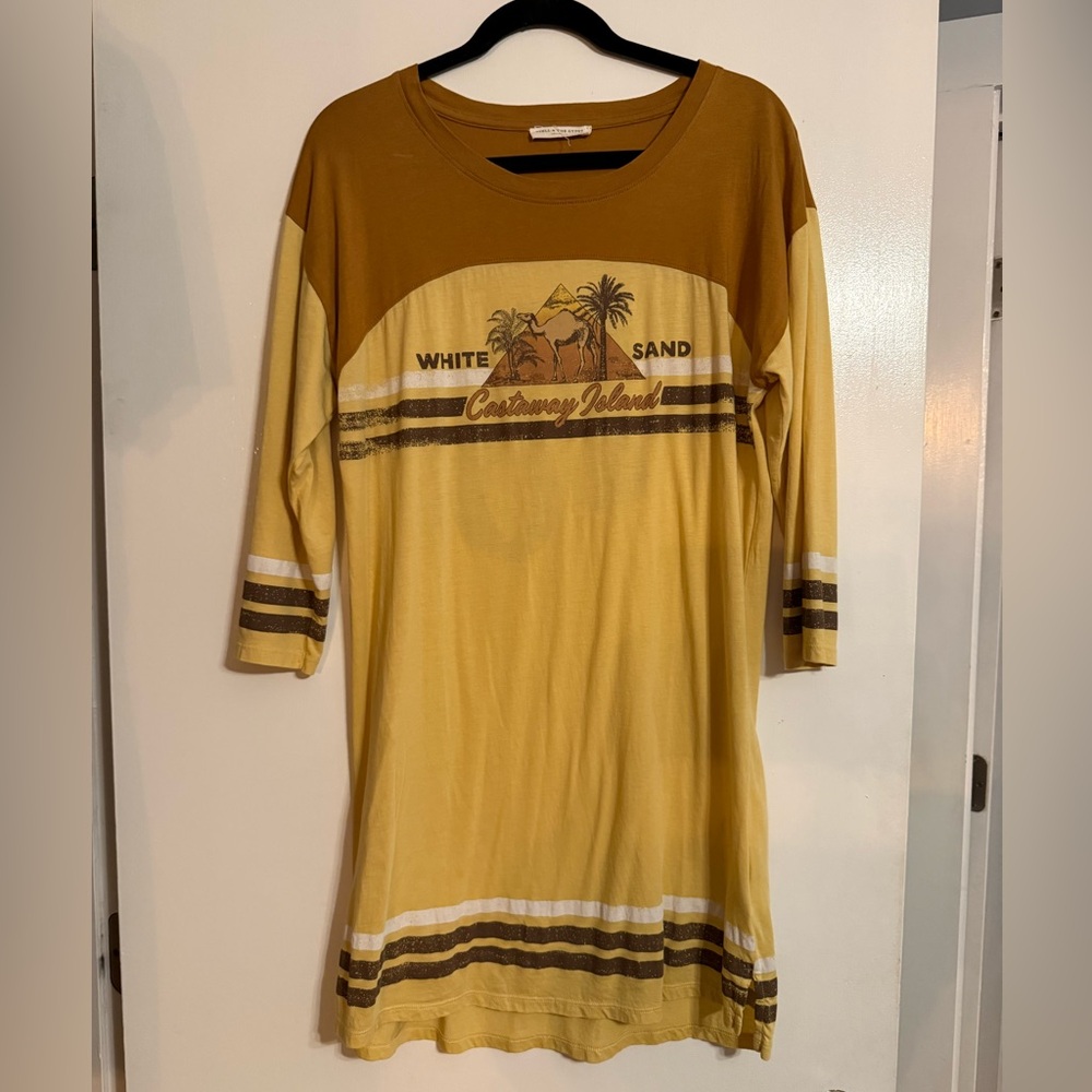 Spell white sand castaway island dress